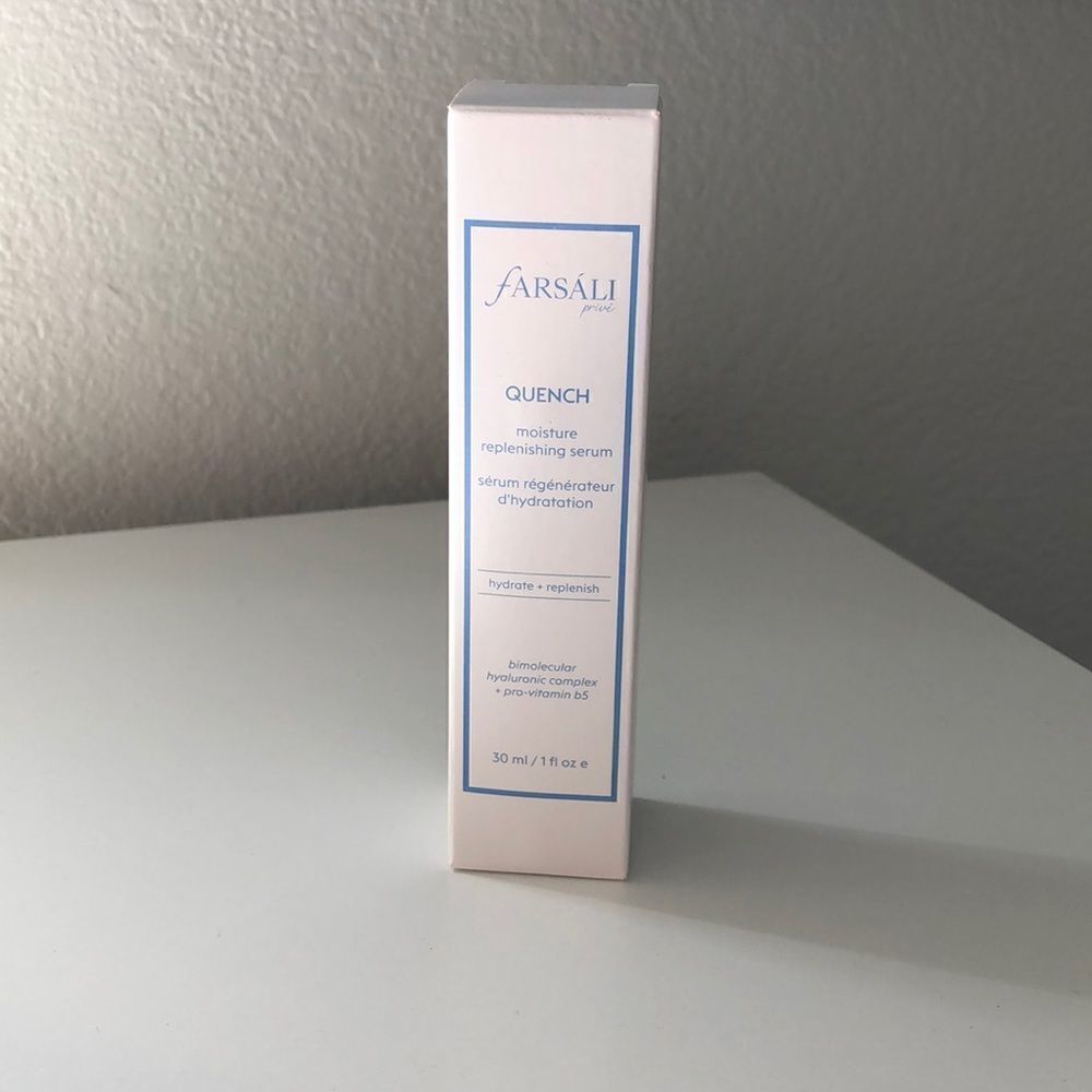Farsali Prive Quench Moisture Replenishing serum